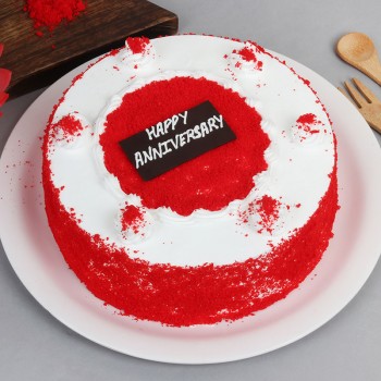 - Cake Flavour- Red Velvet - Type of Cake - Cream - Weight- Half Kg - Serves- 4-6 People